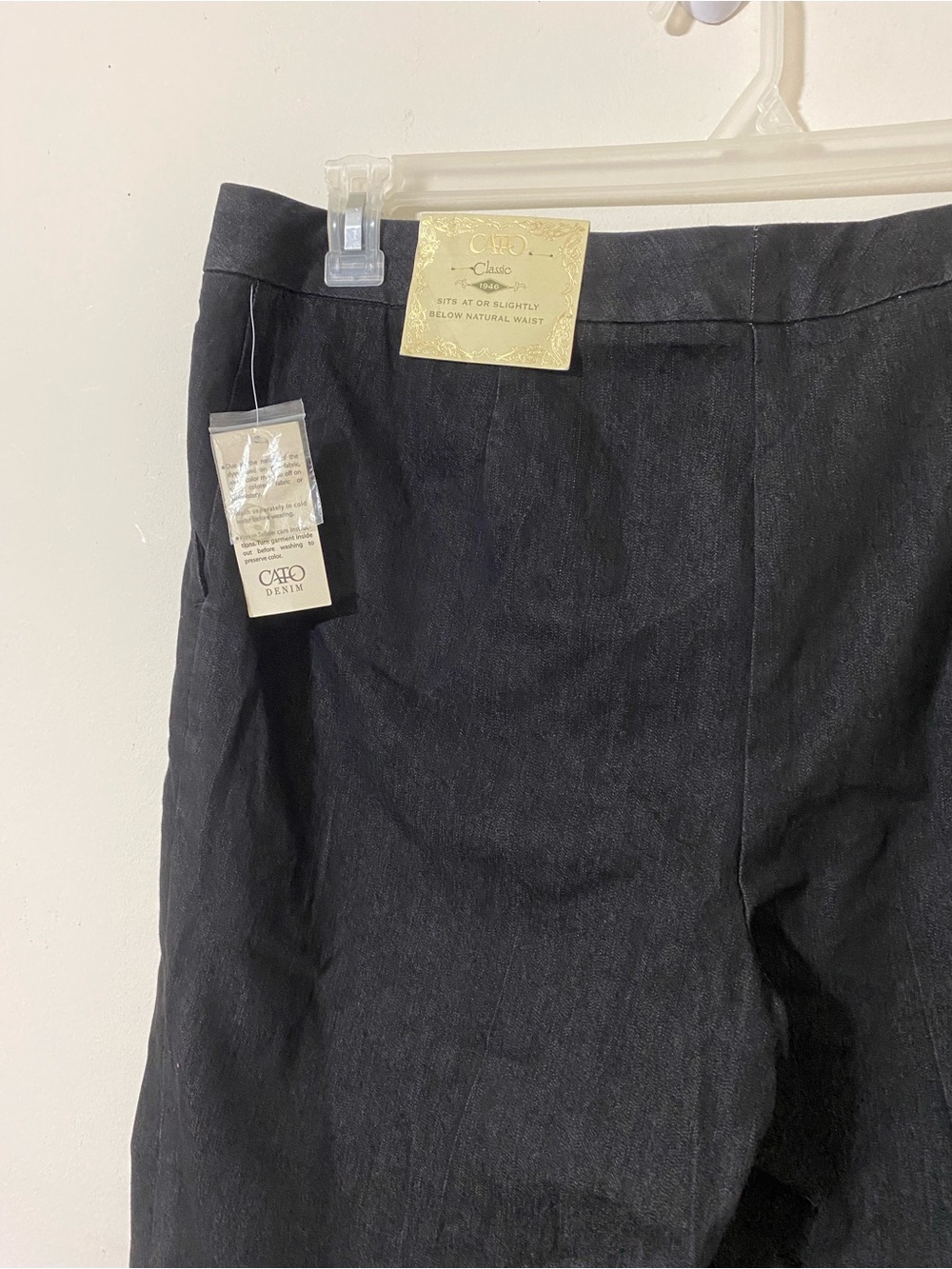 Cato’s Denim Dress Trousers Size 14 NWT - Picture 6 of 9